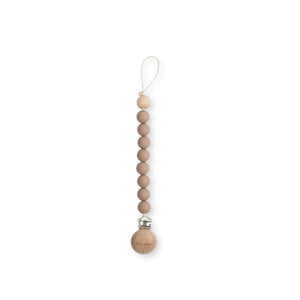 Pacifier Clip - Taupe
