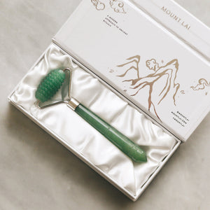 The Jade Textured Facial Roller charlotte beauty store