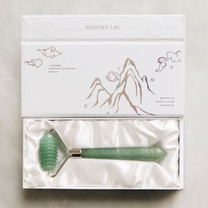The Jade Textured Facial Roller charlotte cosmetic store